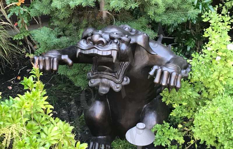 Casting Bronze Monster Sculpture Custom Made