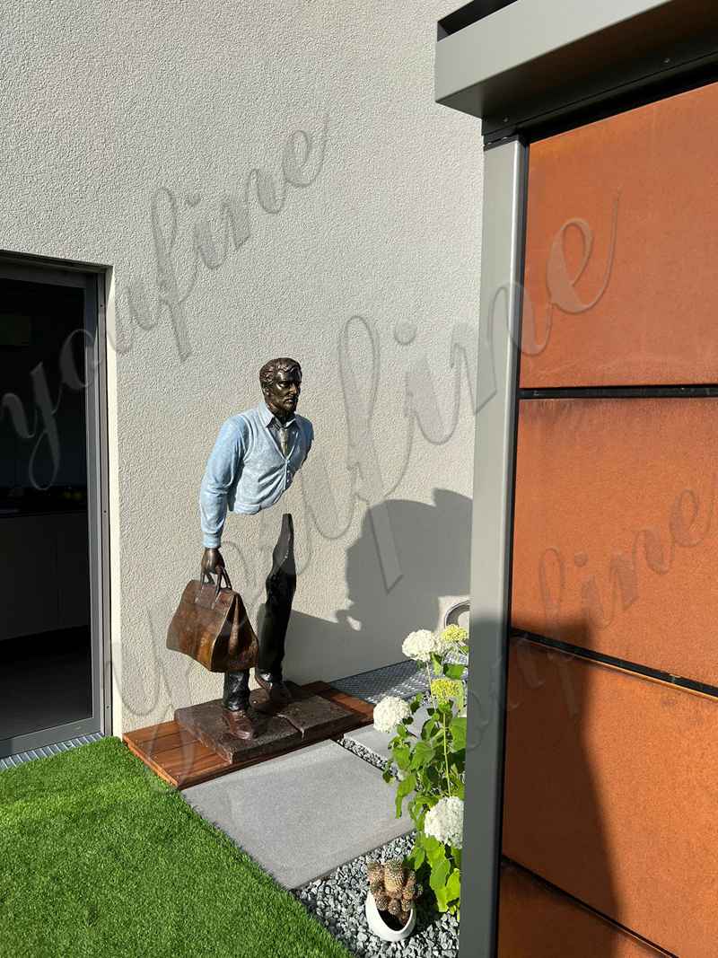 Life size bronze famous bruno catalano sculptures for sale BOKK-62 - Abstract Bronze Sculpture - 2