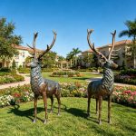 Majestic Buck Statue