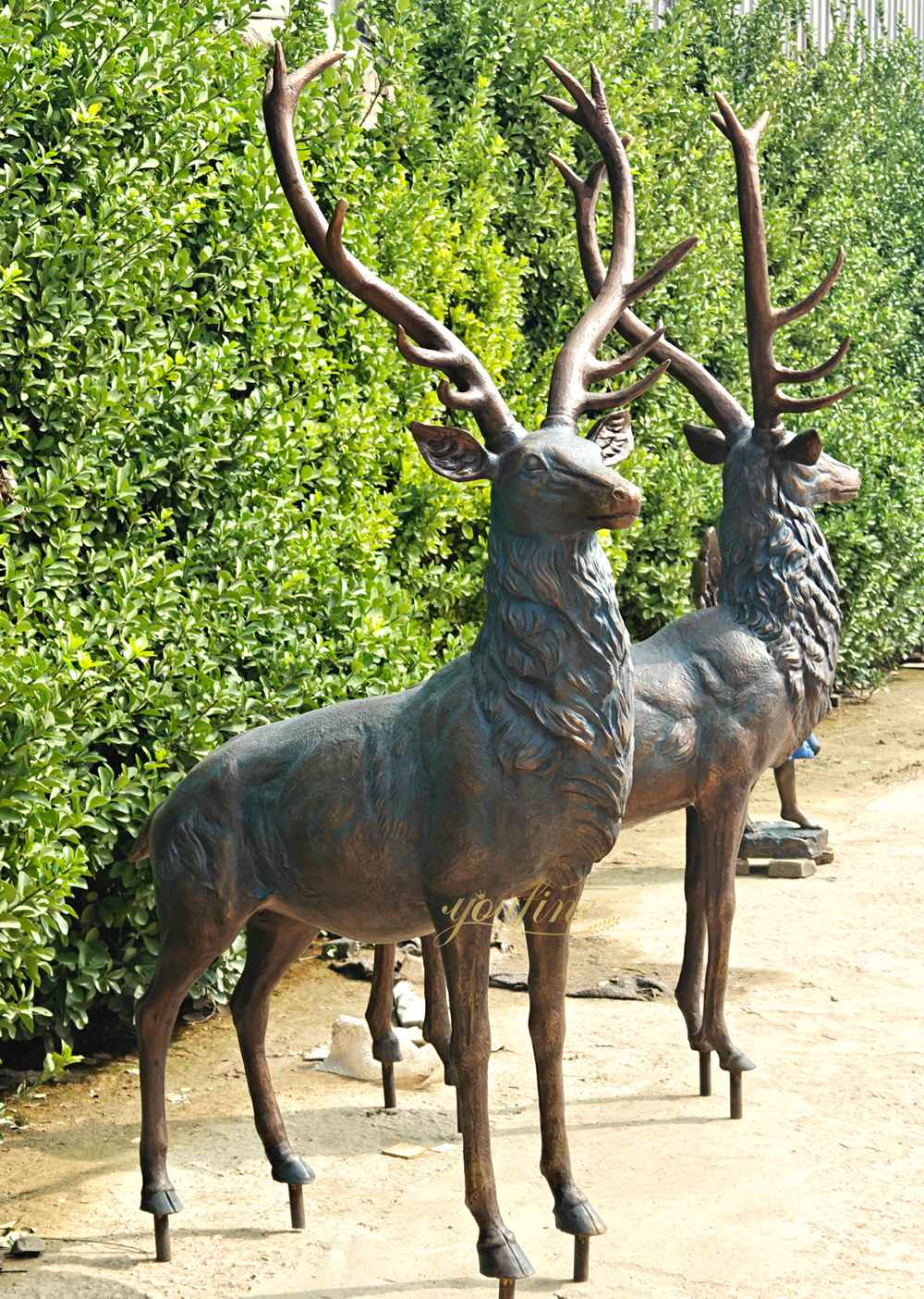 Majestic Buck Statue factory supplier