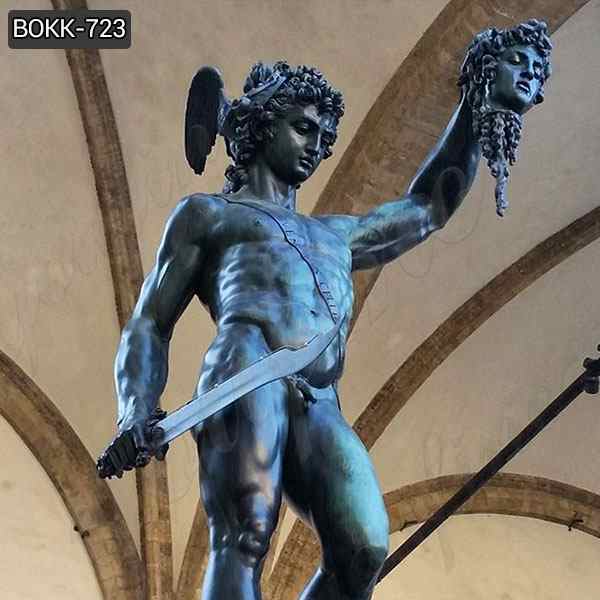 Famous Greek Bronze Perseus and Medusa Statue Replica for Sale