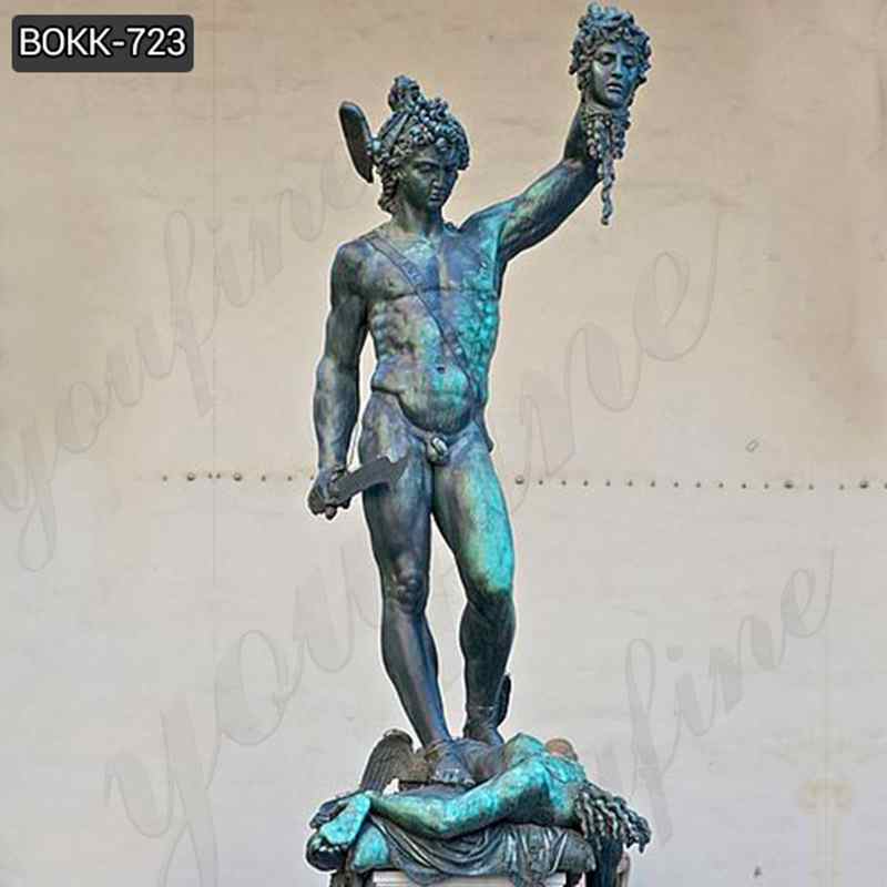 Greek Mythology Art Goddess Oil Painting Perseus and Gorgon