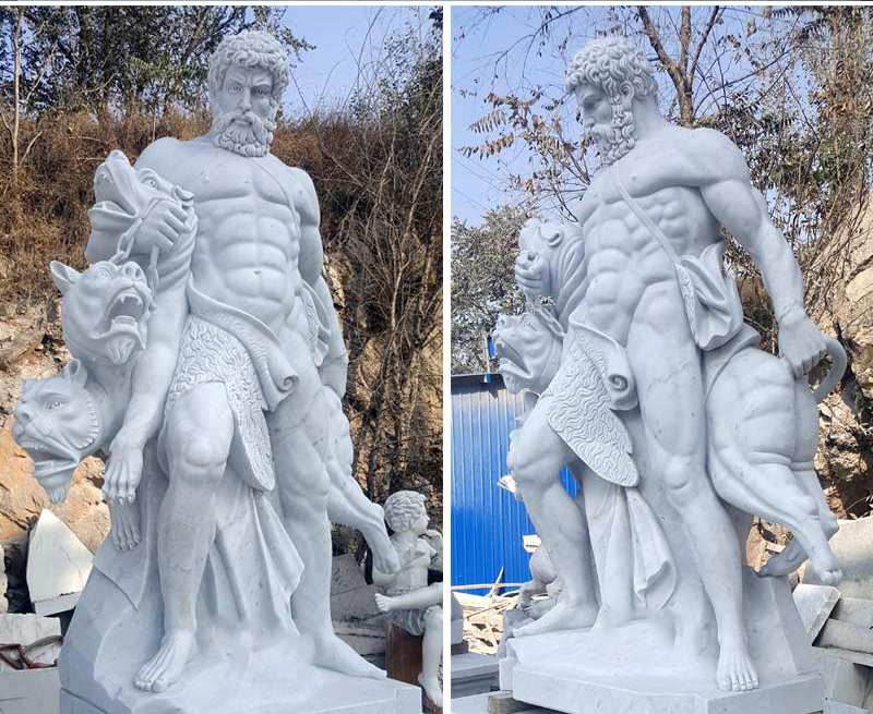The Old Story of Famous Hero Heracles sculpture - Showcase - 3