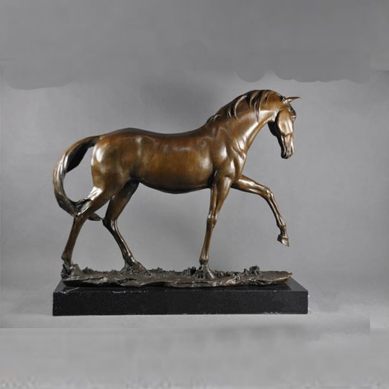 Popular Equestrian Galloping Running Horse Statue - Showcase - 3