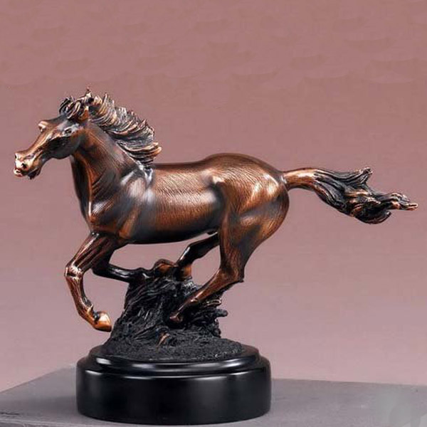 Popular Equestrian Galloping Running Horse Statue - Showcase - 1