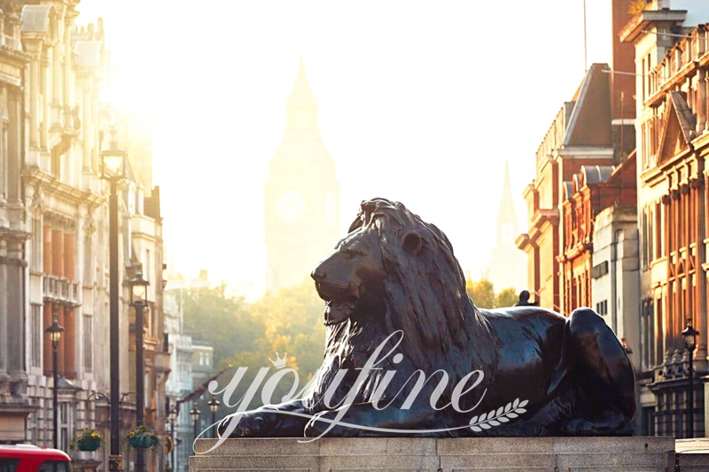 lion statue for home-YouFine Sculpture