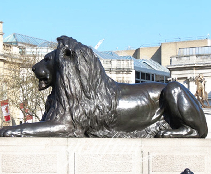 standing lion statues-YouFine Sculpture