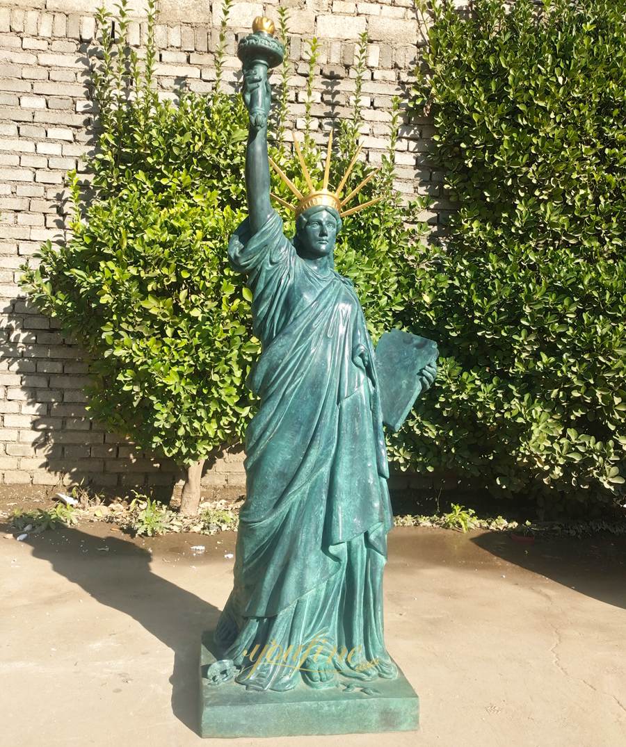 Bronze Statue of Liberty Replica BOKK-471 - Bronze Famous Sculpture - 6