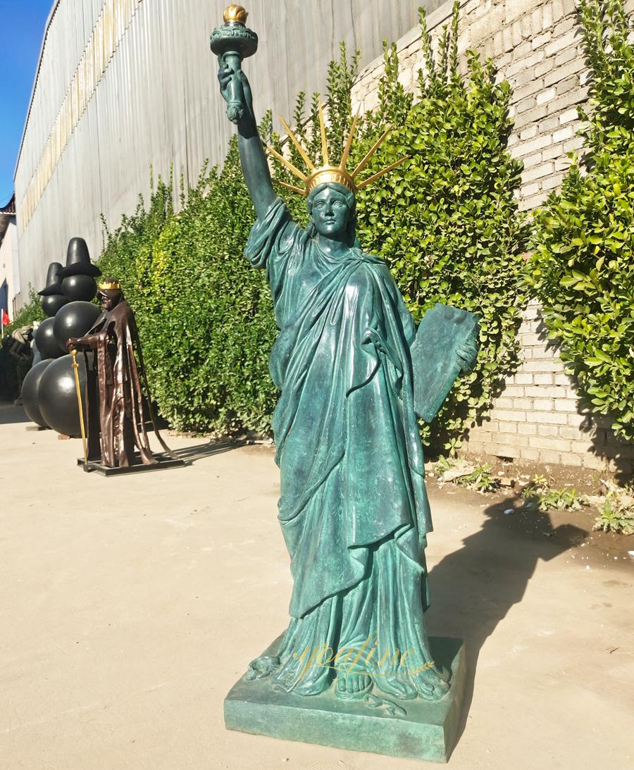 Bronze Statue of Liberty Replica BOKK-471 - Bronze Famous Sculpture - 7