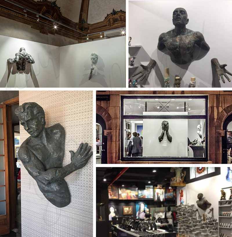 Abstract Bronze Matteo Pugliese Statue