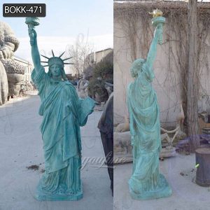 High Quality Antique Bronze Statue of Liberty Replica for Sale BOKK-471