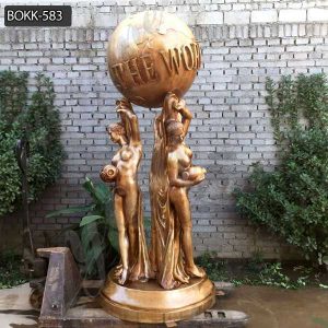 Famous the World is Yours Bronze Statue for Sale BOKK-583