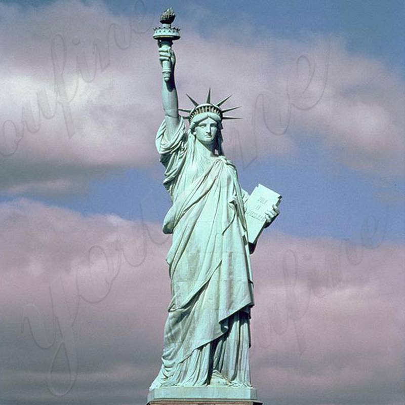 High Quality Antique Bronze Statue of Liberty Replica for Sale BOKK-471 - Bronze Classical Sculpture - 1