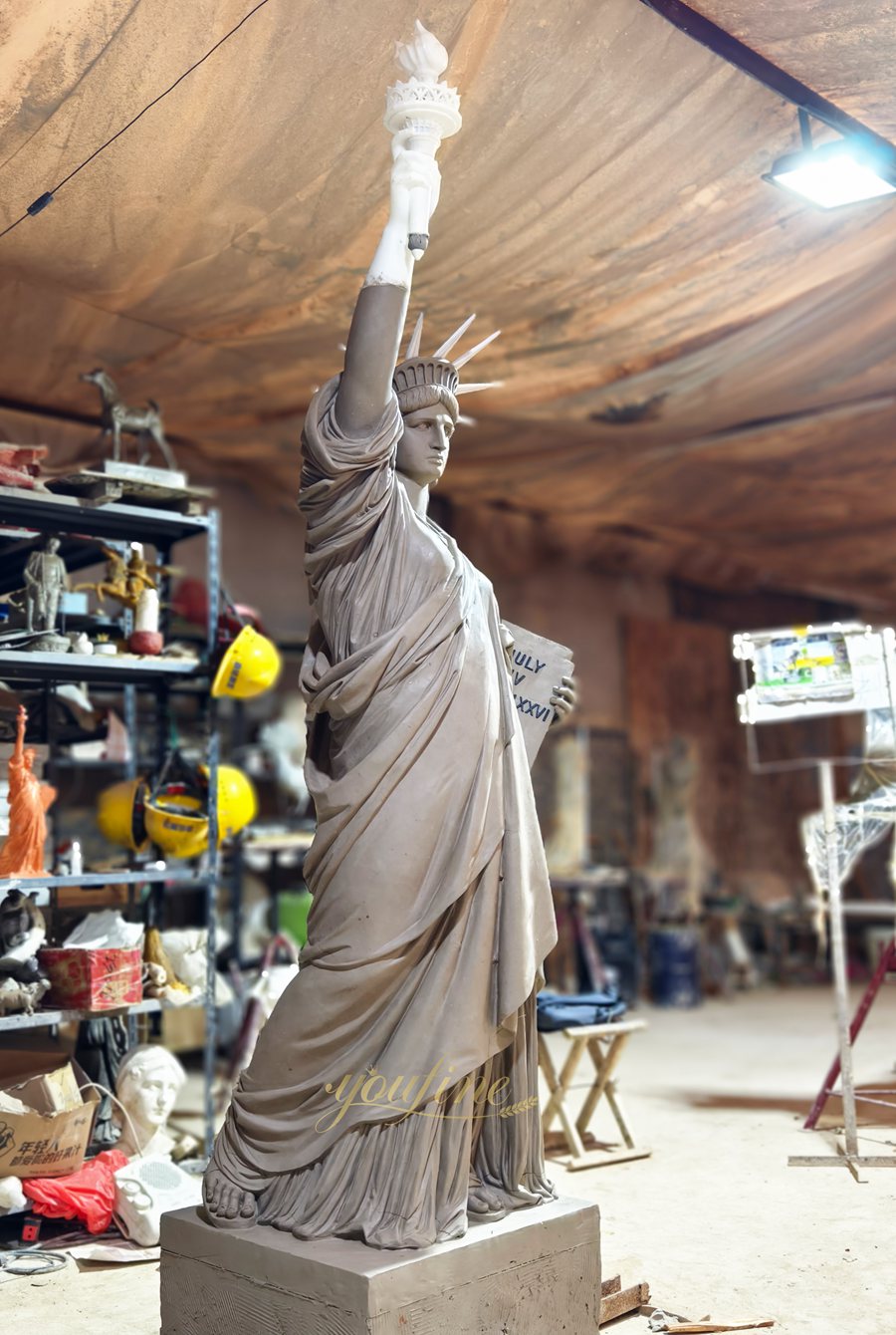 Bronze Statue of Liberty Replica BOKK-471 - Bronze Famous Sculpture - 8