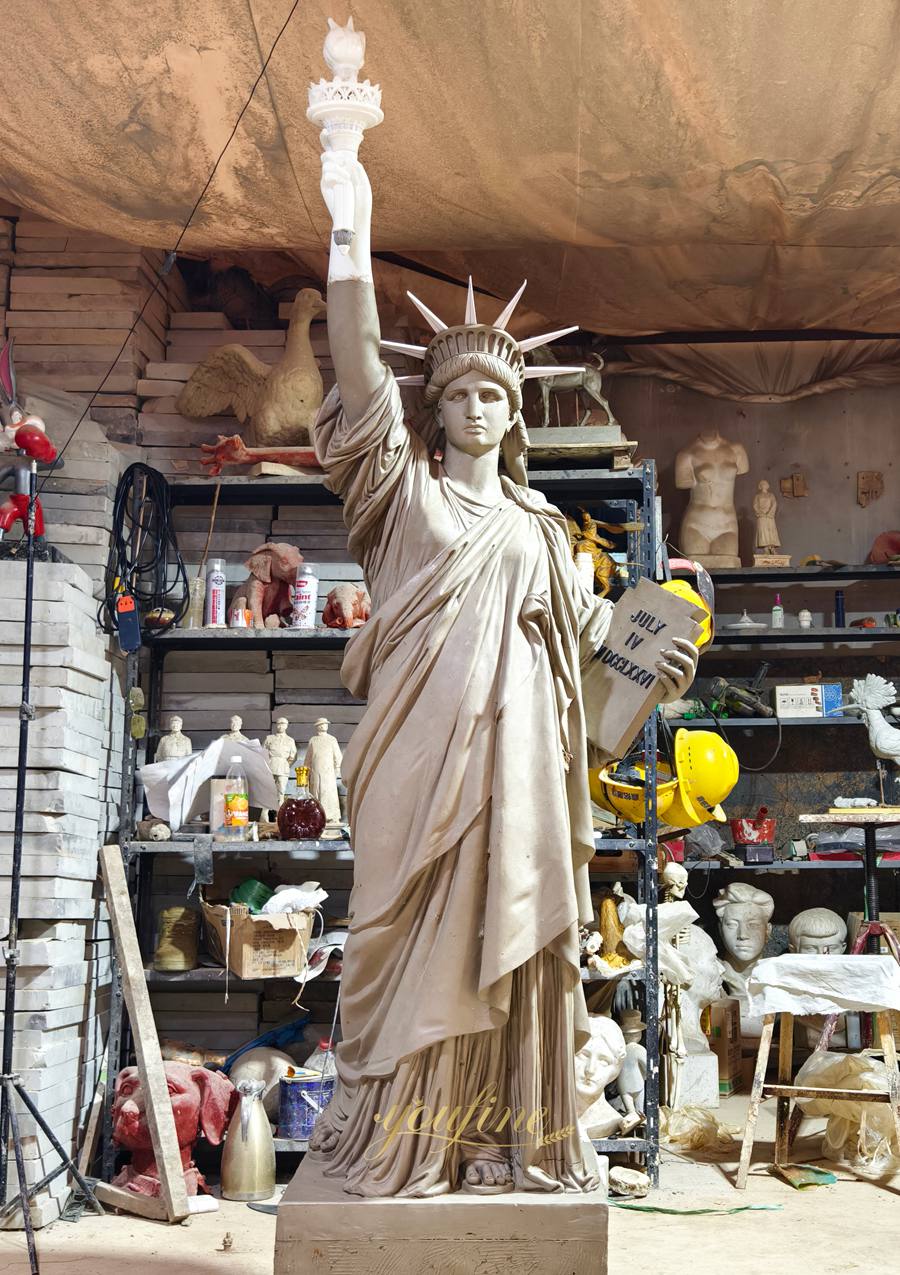 Bronze Statue of Liberty Replica BOKK-471 - Bronze Famous Sculpture - 9