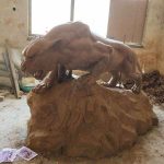 bronze-Panther-Statue-for-school-outdoor