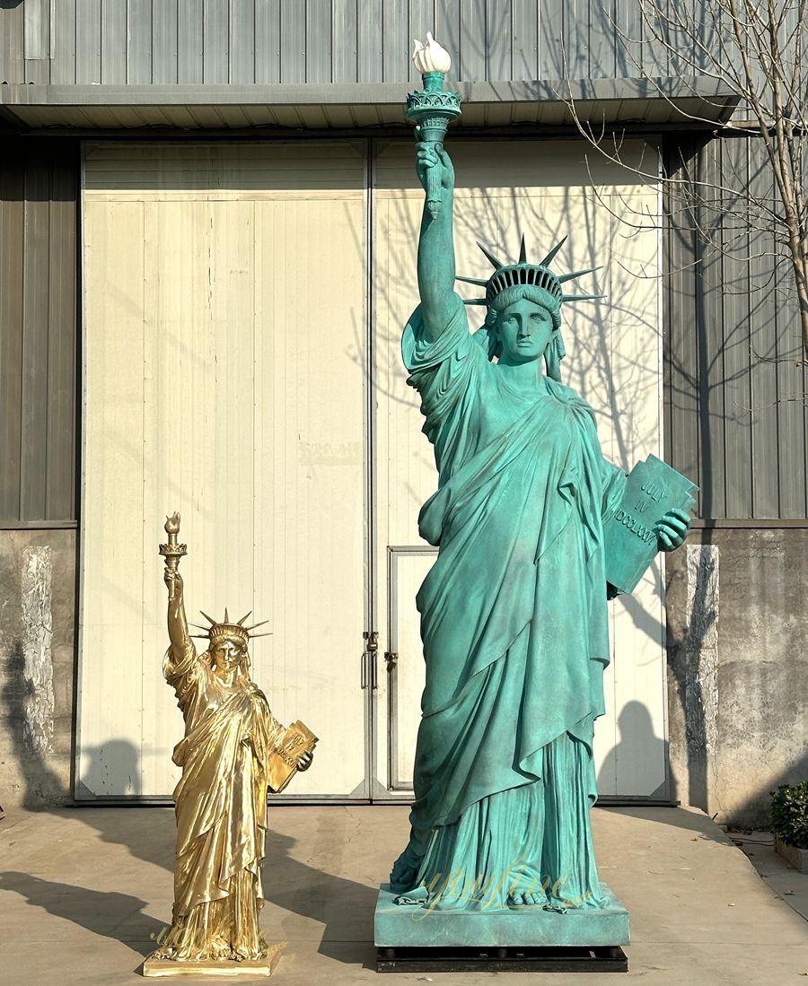 Bronze Statue of Liberty Replica BOKK-471 - Bronze Famous Sculpture - 11