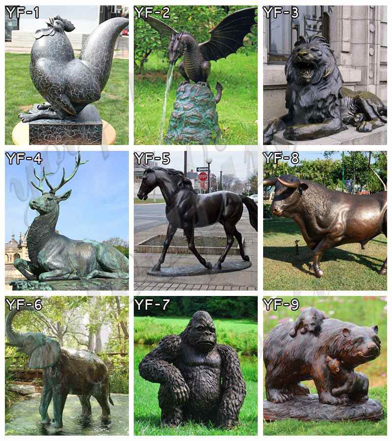 Large Creeping Bronze Leopard Statue for Outside Decor Supplier BOKK-653 - Bronze Leopard Statues - 8
