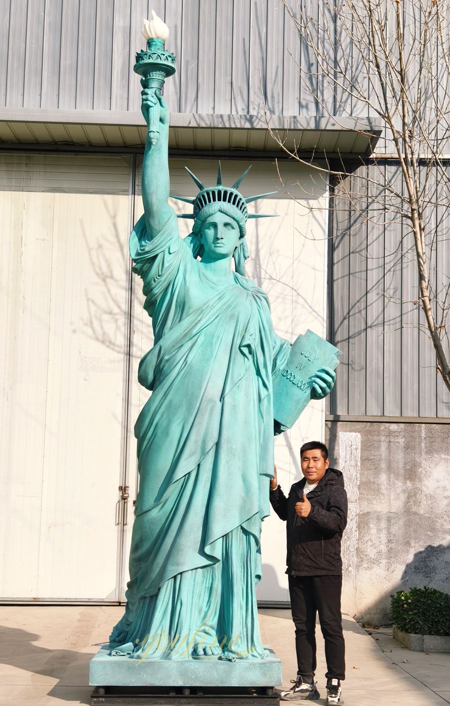 Bronze Statue of Liberty Replica BOKK-471 - Bronze Famous Sculpture - 1