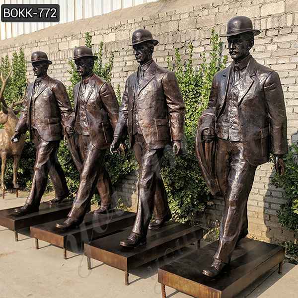 Custom Made Life Size Bronze Wright Brothers Statues