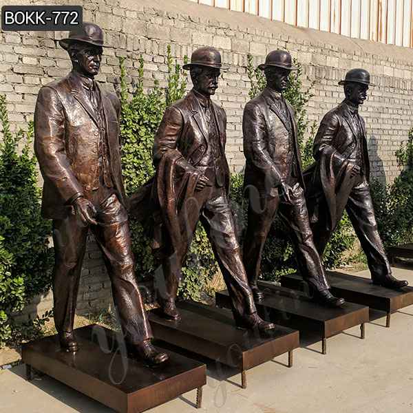 Life Size Bronze Wright Brothers Statues for Sale