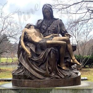 Famous Bronze Pieta Statue by Michelangelo Replica for Sale BOKK-612