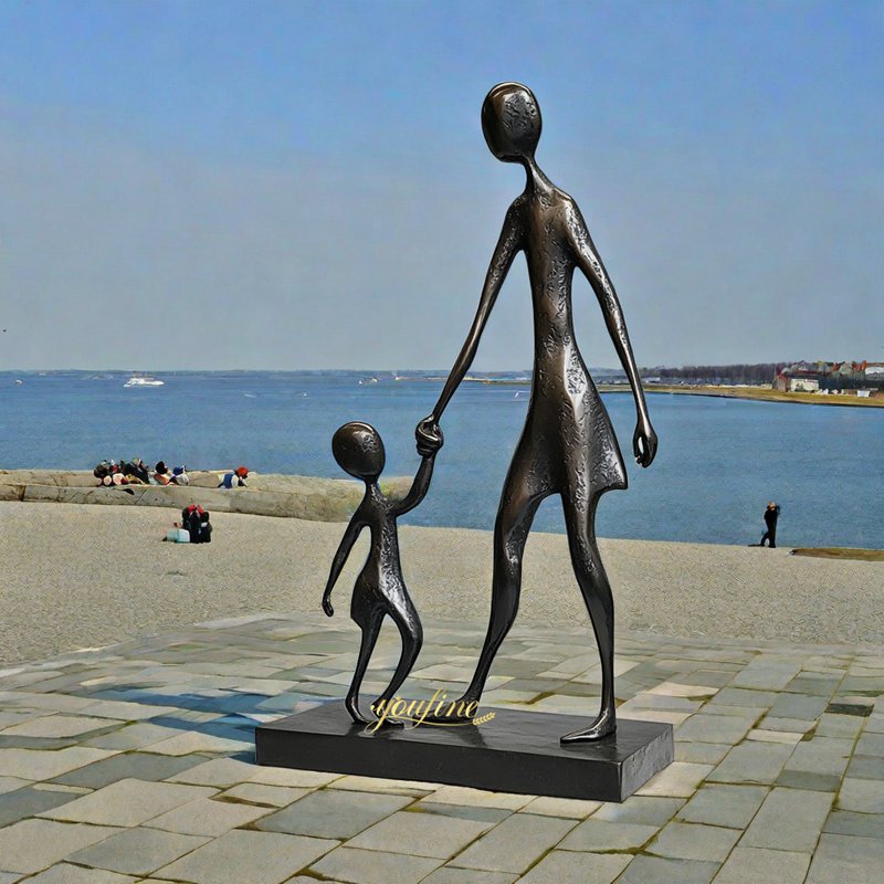 Abstract Cute Child Sculpture