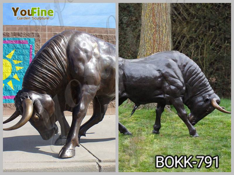 Bronze Bull Statue for Garden