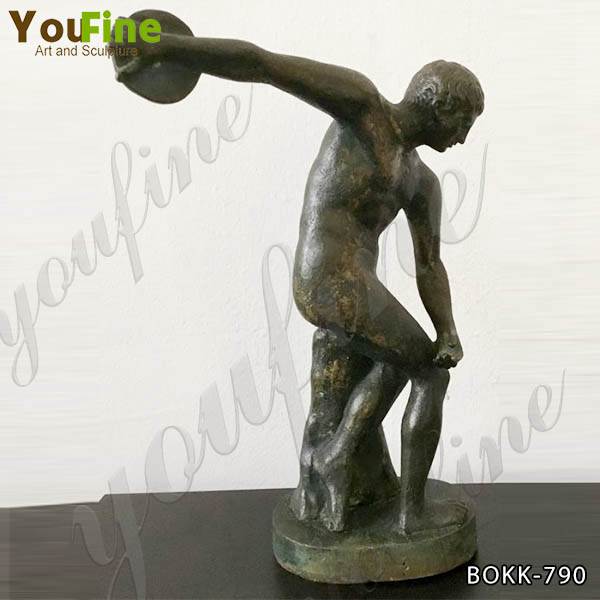 Famous Art Bronze Discobolus Sculpture Replica