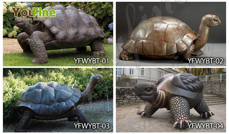 Casting Giant Tortoise Bronze Statue for Sale BOKK-795 - Other Animal sculptures - 4