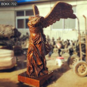 Large Antique Bronze Goddess of Victory Statue Replica for Sale BOKK-702