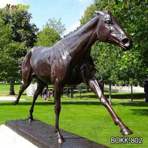 Cheap Price Outdoor Antique Bronze Horse Sculpture Suppliers BOKK-802