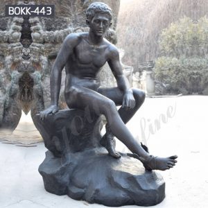 Classic Life Size Bronze Hermes Resting Statue for Sale BOKK-443