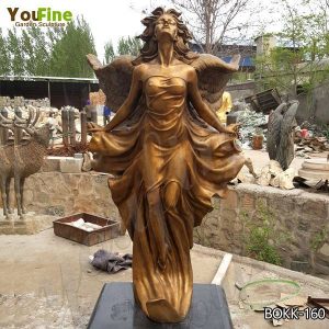 Custom Made Bronze Winged Angel Sculpture for Sale BOKK-160