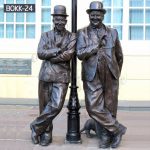Famous Antique Bronze Laurel and Hardy Statue Replica Suppliers