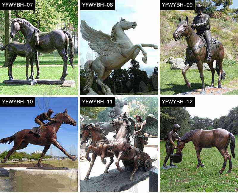 Cheap Price Outdoor Antique Bronze Horse Sculpture Suppliers BOKK-802 - Bronze Animal Sculpture - 3