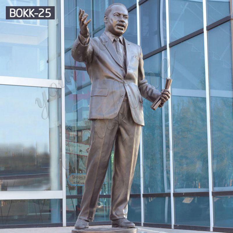 Life Size Famous Bronze Martin Luther King Statue