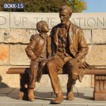 Life Size Outdoor Bronze Garden Sculptures from Factory Supply