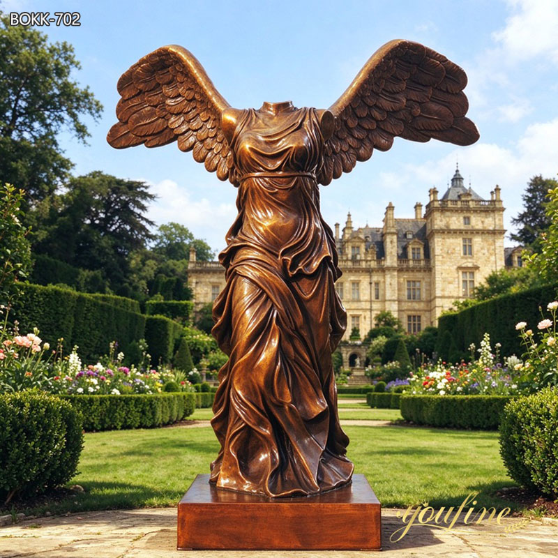 Classical Outdoor Bronze Goddess of Victory Statue BOKK-702