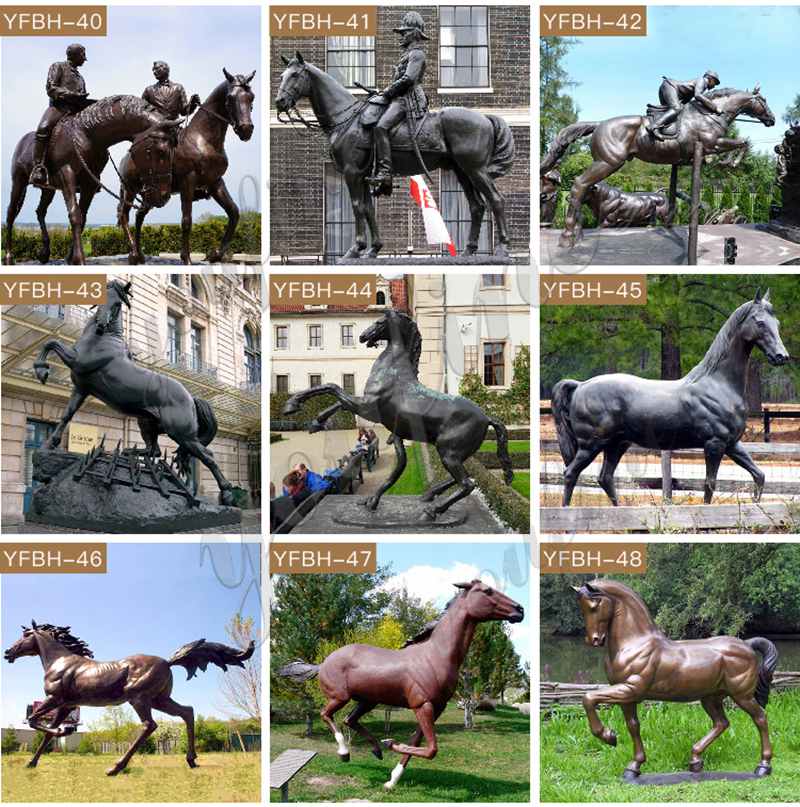 Apollo Chariot and Horses Bronze Sculpture
