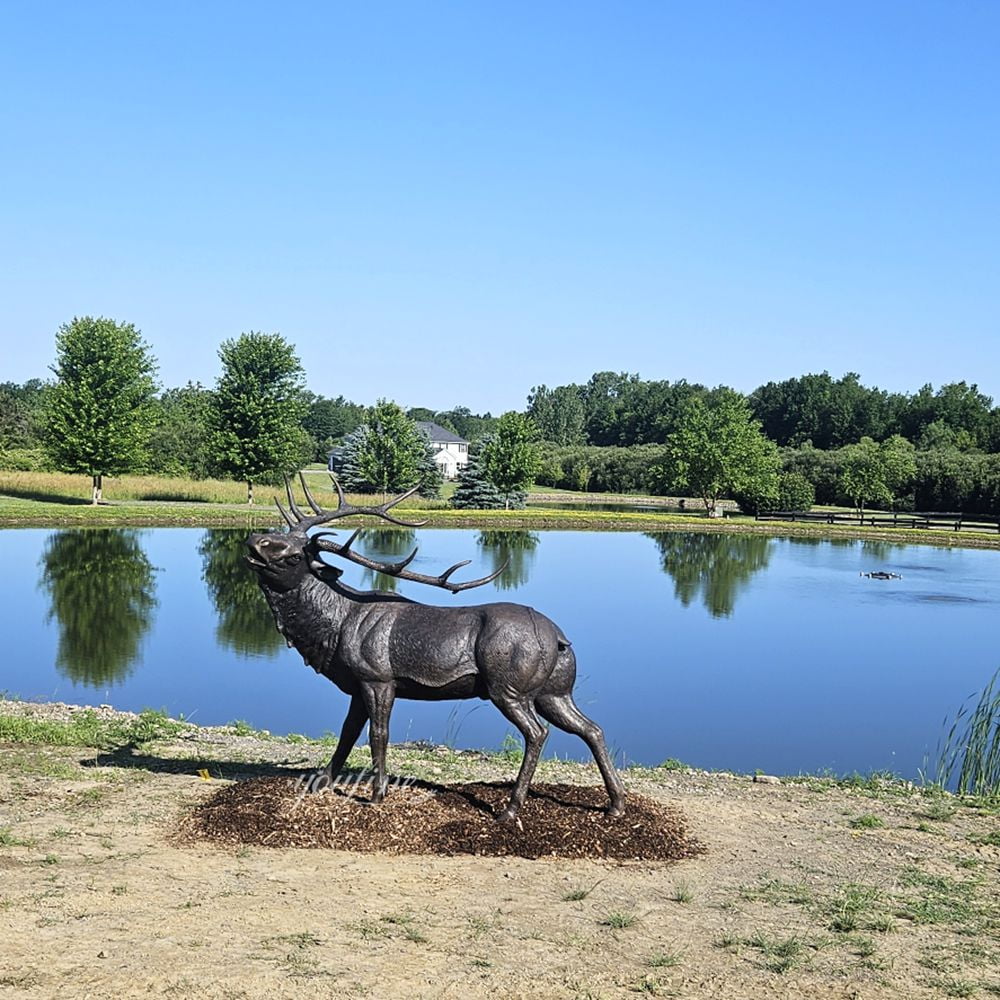 bronze Bugling Bull Elk Statue feedback