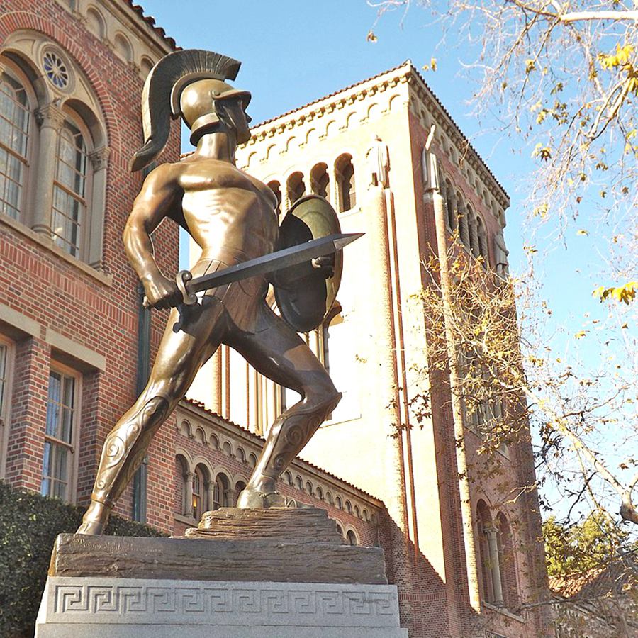 lifesize trojan sculpture