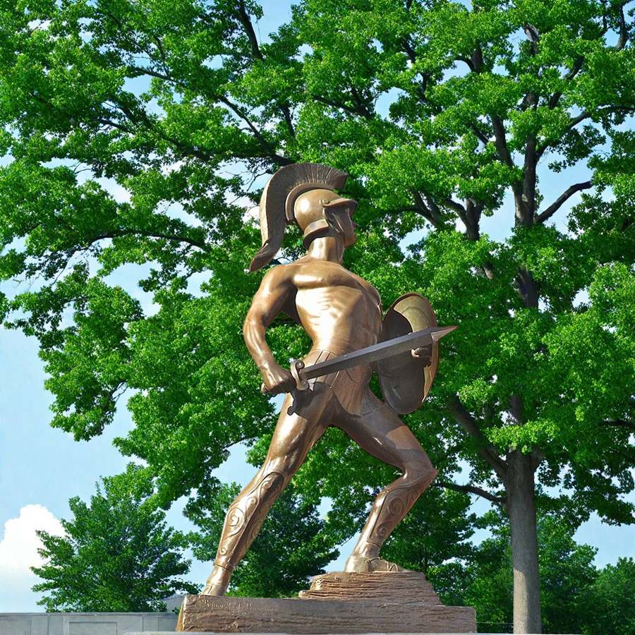 lifesize trojan statue