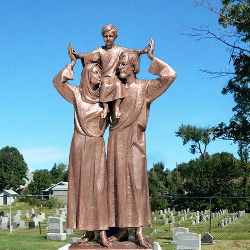 mary and jesus statue