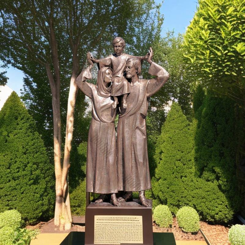 mary and joseph statues