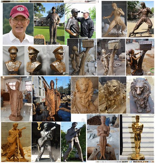Custom Made Life Size Bronze Man Playing Football Statue for Sale BOKK-555 - Bronze Football Statue - 3