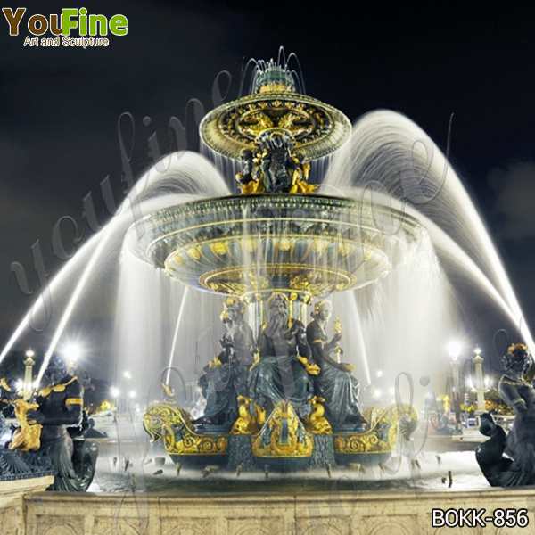 Antique Large Bronze Fountain