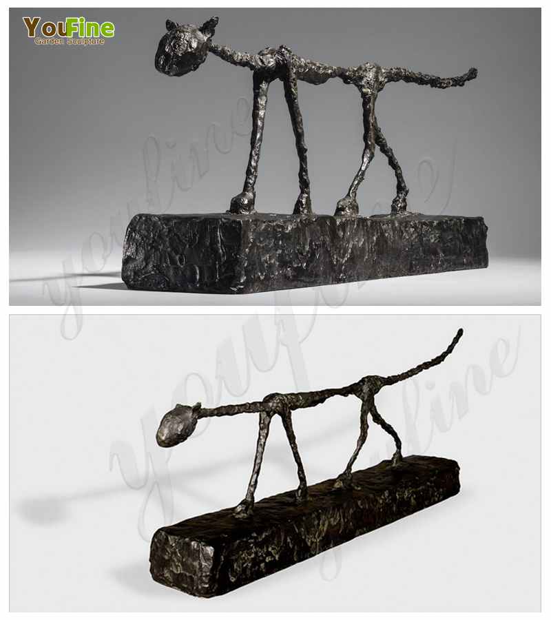 Modern Bronze Cat Sculpture by Giacometti from Factory Supply BOKK-880 - Abstract Bronze Sculpture - 1