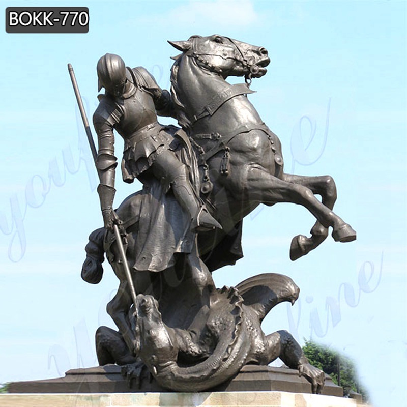 st george sculpture-YouFine Sculpture