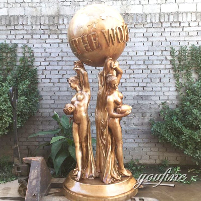 the world is yours statue-YouFine Sculpture